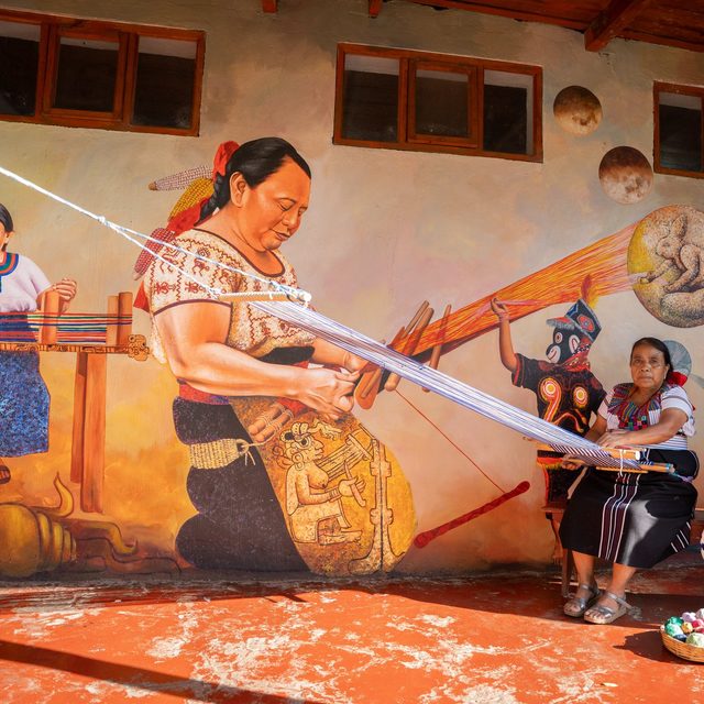 El simbolismo del huipil de San Juan la Laguna