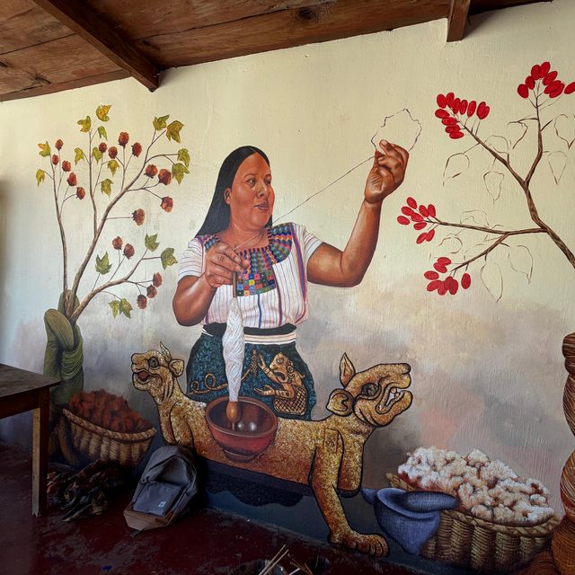 Empacar un huipil para un viaje de 9,000 km