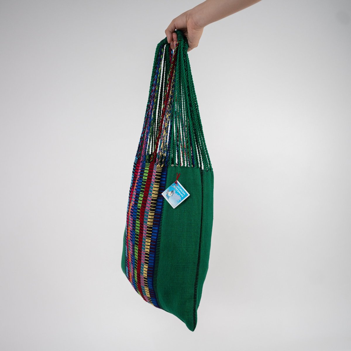 Morral verde jade