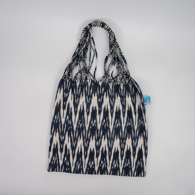 Morral jaspe negro y blanco