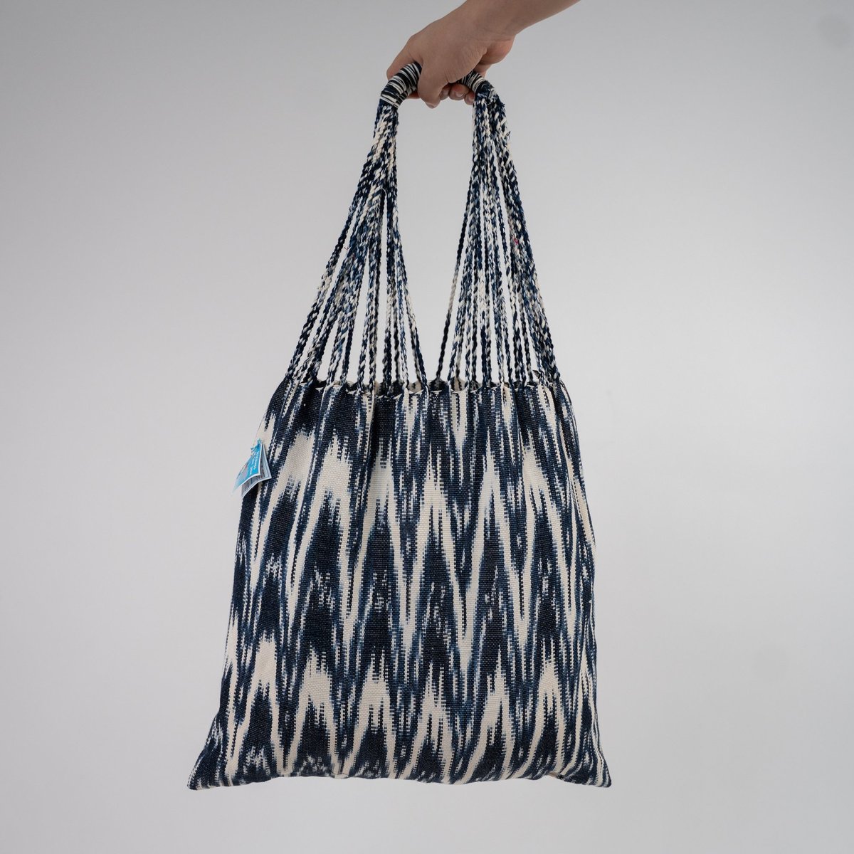 Morral jaspe negro y blanco