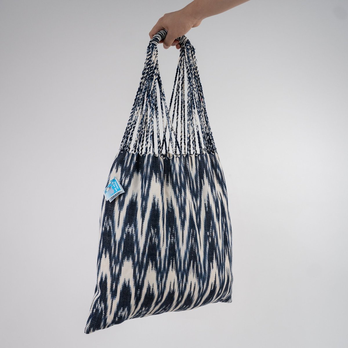 Morral jaspe negro y blanco